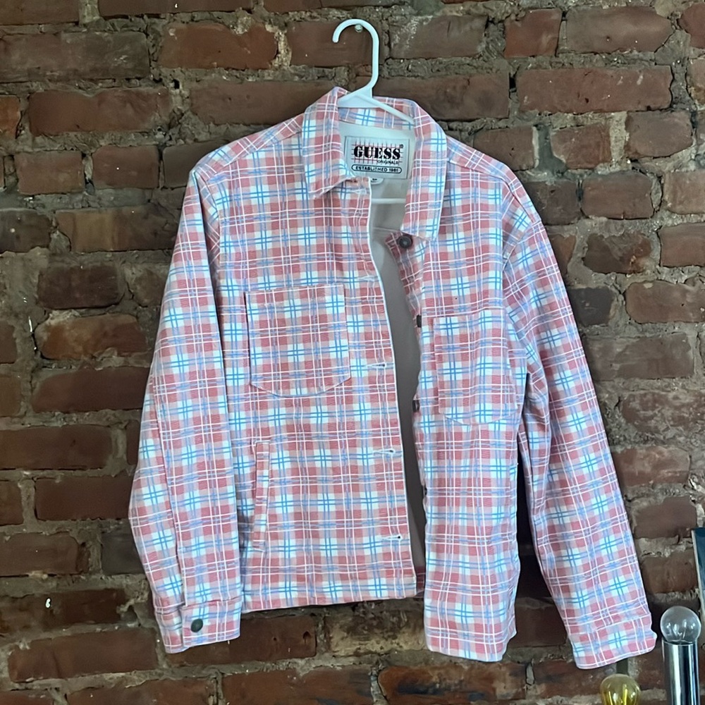 guess jacket bad condition cute colors